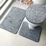 Bathroom Mat - Set of 3