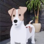 Dog Flower Pot